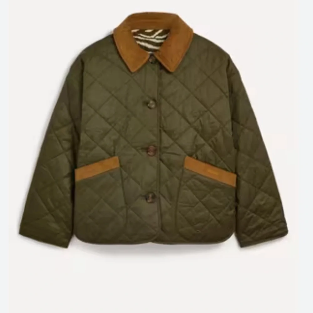 NWT Barbour x House of Hackney Gransden quilted jacket REVERSIBLE US 12 UK 16 - Picture 1 of 12